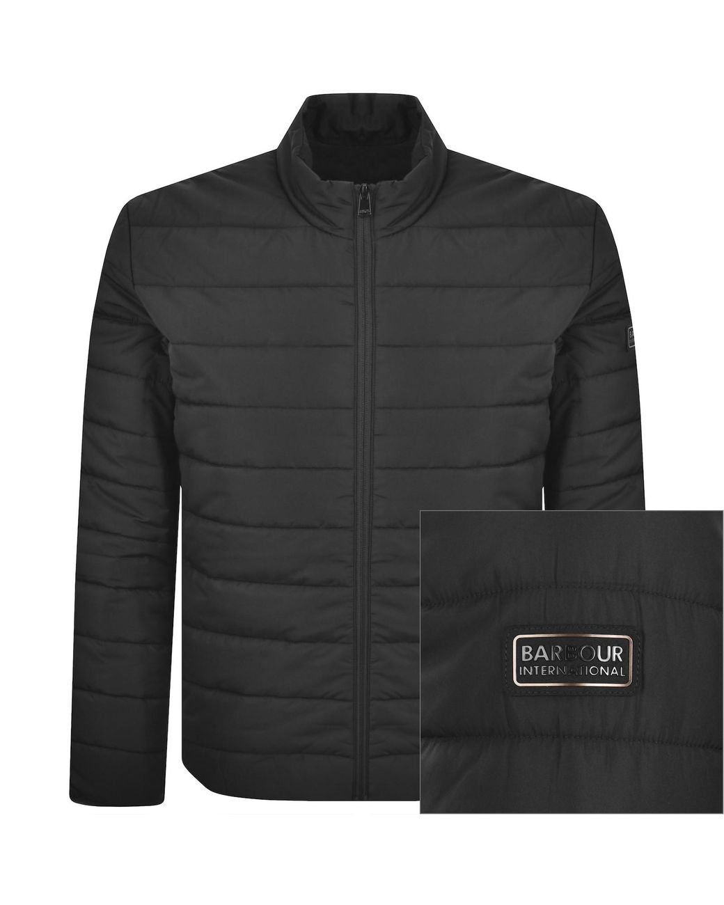 Barbour Black Aldon Jacket for men