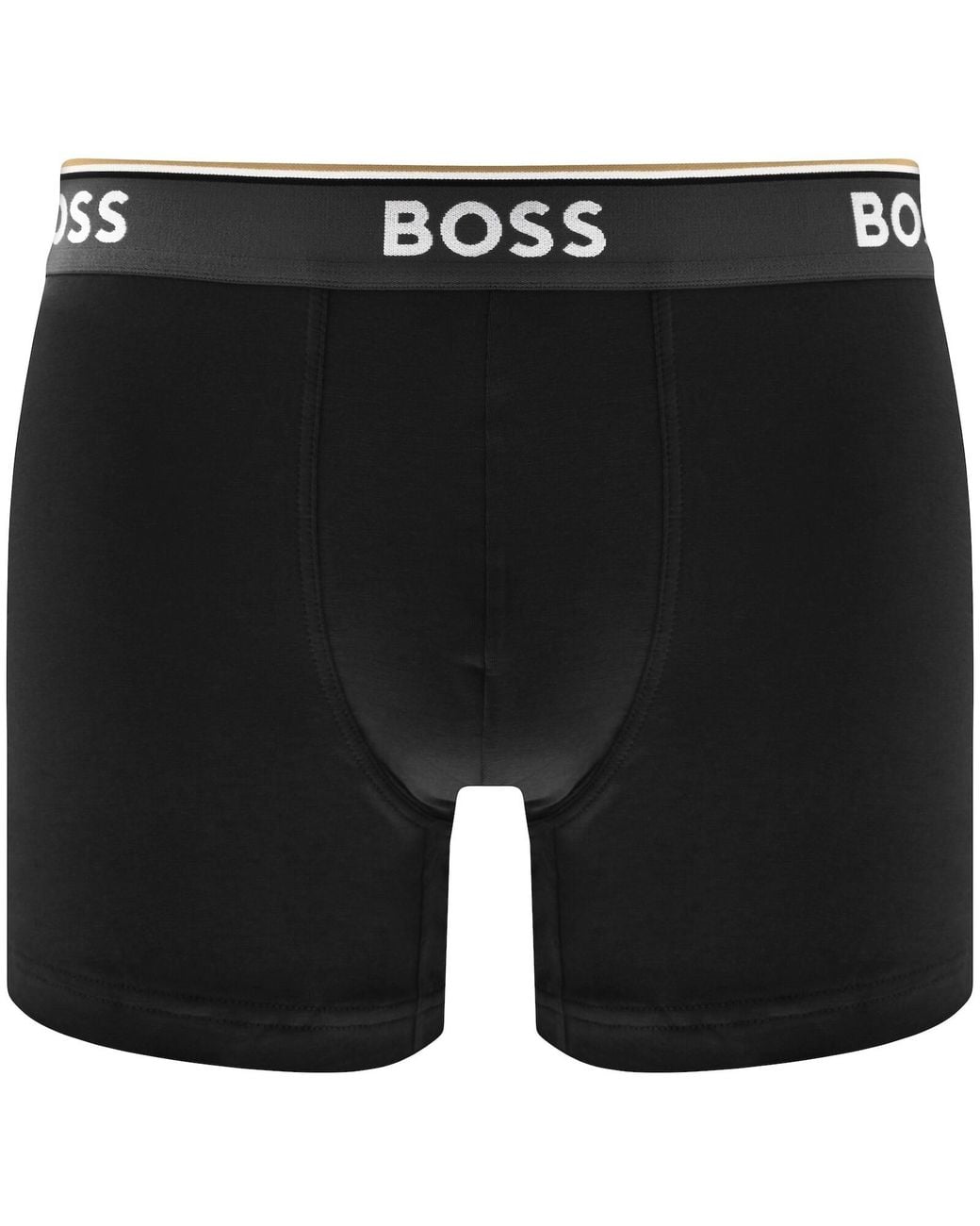 BOSS BUSINESS Black Boss Underwear 3 Pack Power Boxer Briefs for men