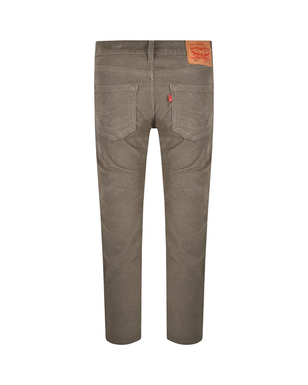 Levi's Gray 511 Slim Fit Stretch Jeans for men