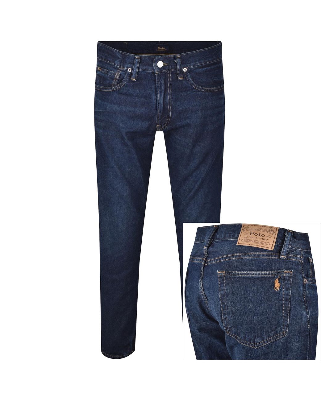 Ralph Lauren Blue Sullivan Slim Fit Jeans for men