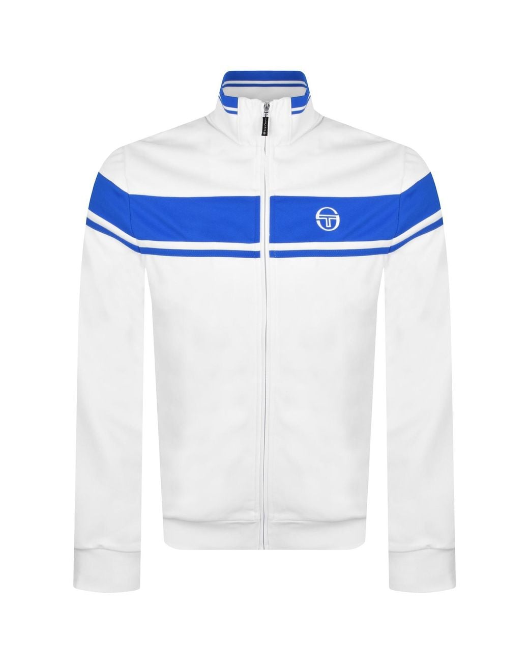 Sergio Tacchini White Damarindo Track Top for men