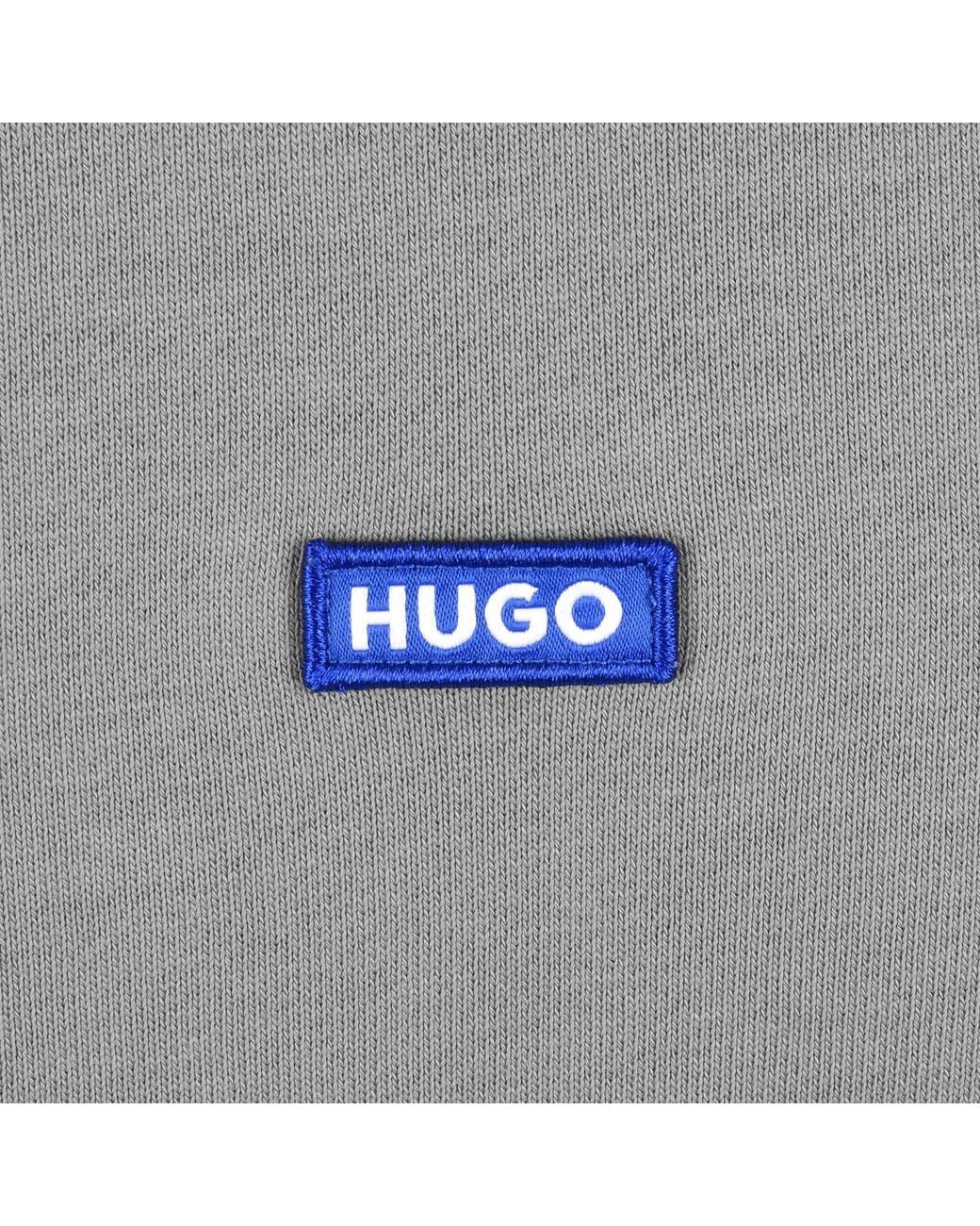 HUGO Gray Nalonso Hoodie for men