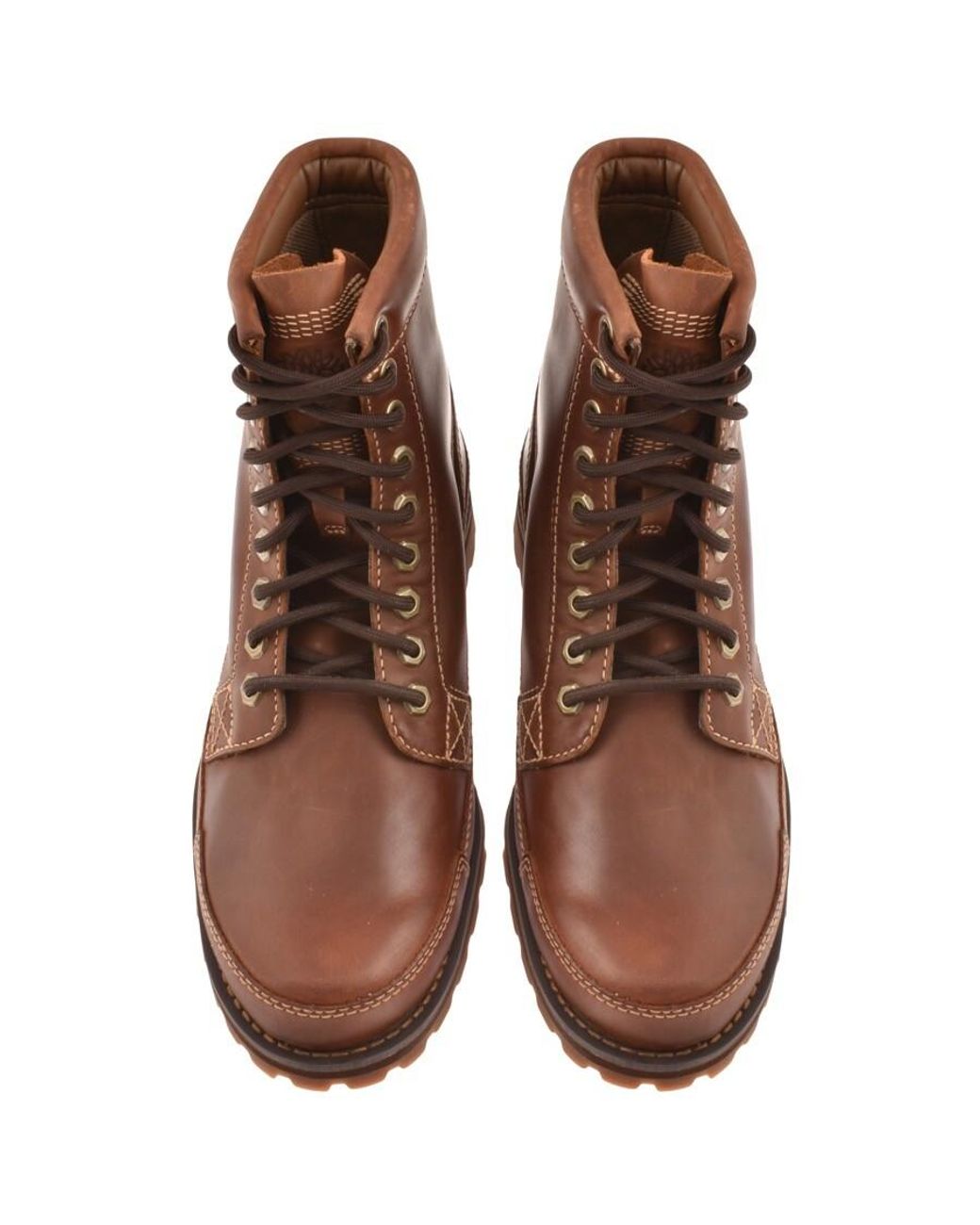 timberland earthkeepers red brown burnished