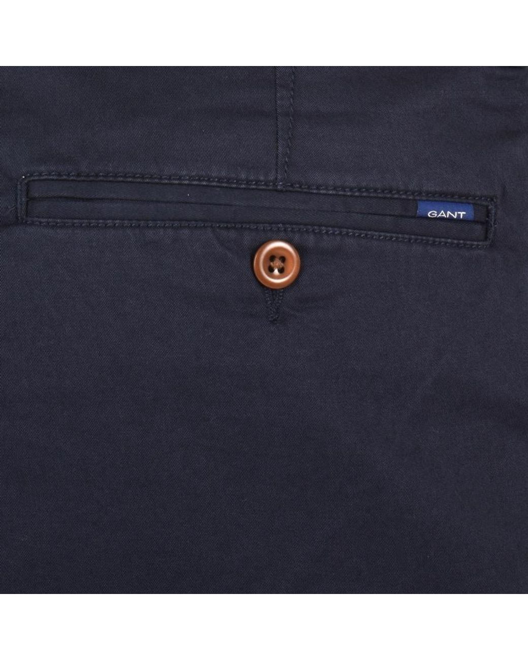 GANT Cotton Relaxed Twill Shorts in 