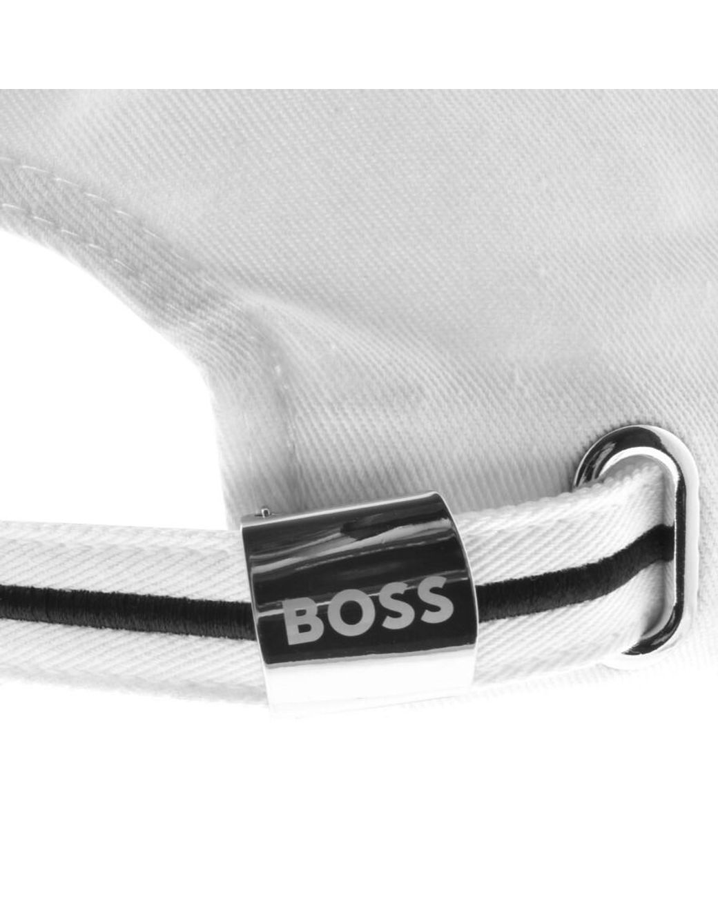 Boss White Boss Baseball Cap for men