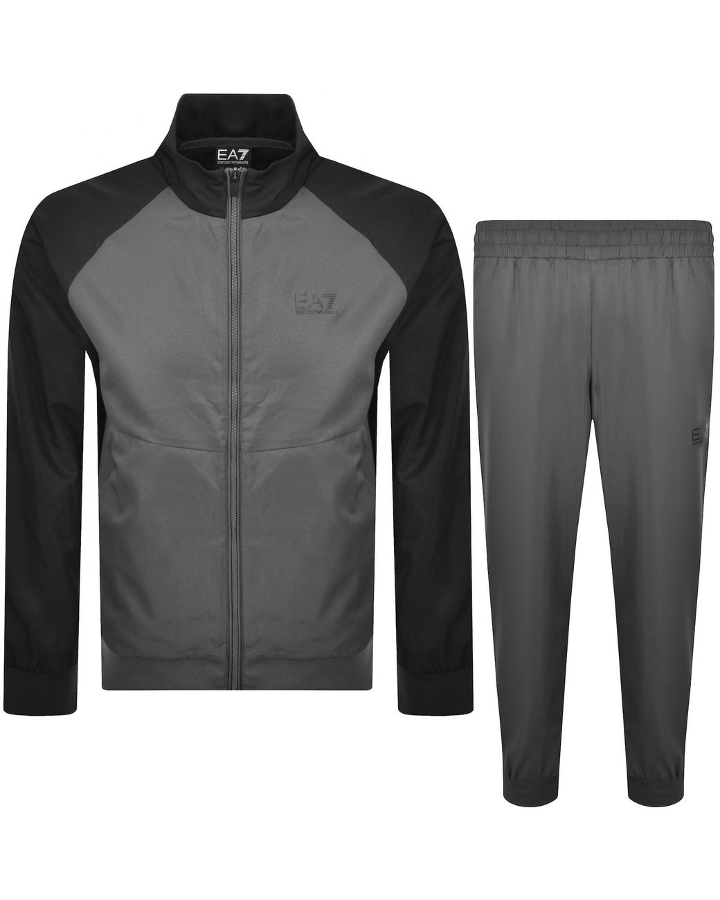EA7 Emporio Armani Ventus7 Tracksuit in Black for Men | Lyst
