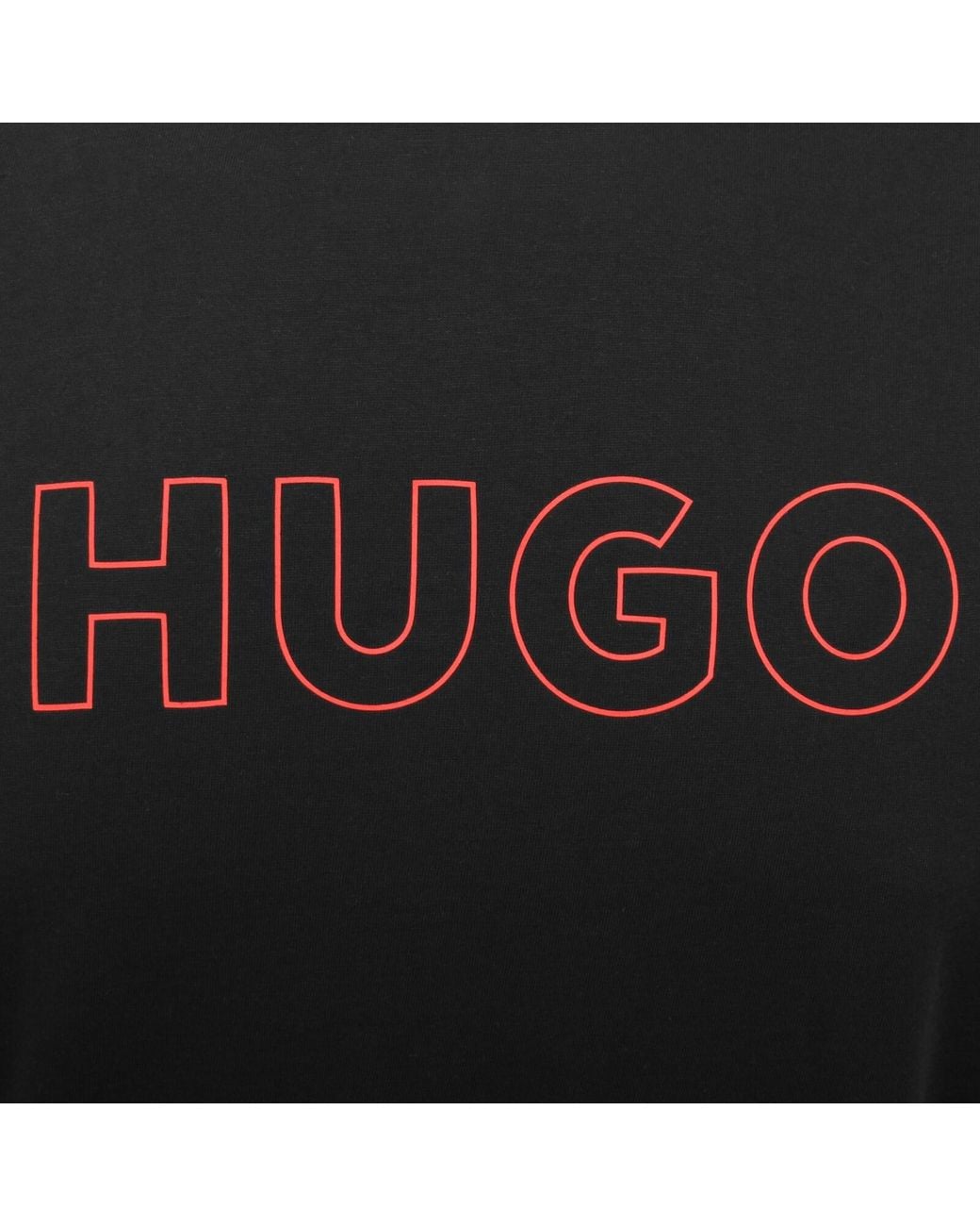 HUGO Black Ezra T Shirt for men