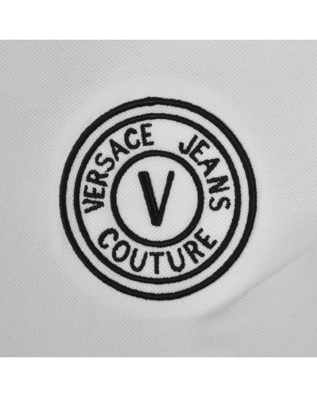Versace Jeans Gray Couture Polo T Shirt for men