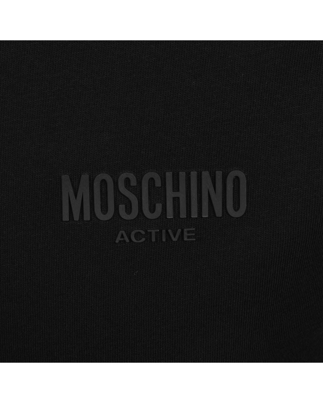 Moschino Black Active T Shirt for men