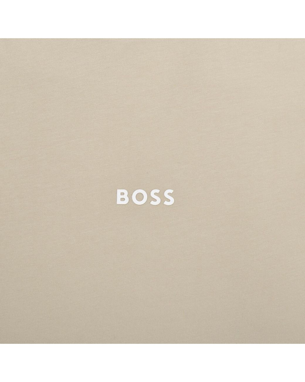 Boss Natural Boss Tchup Logo T Shirt for men