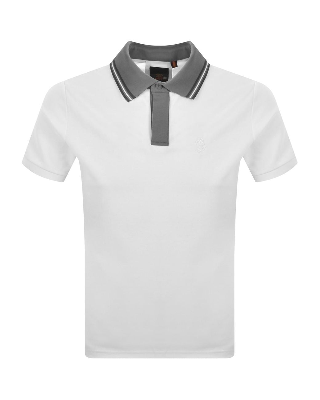Luke 1977 White Leo Polo T Shirt for men