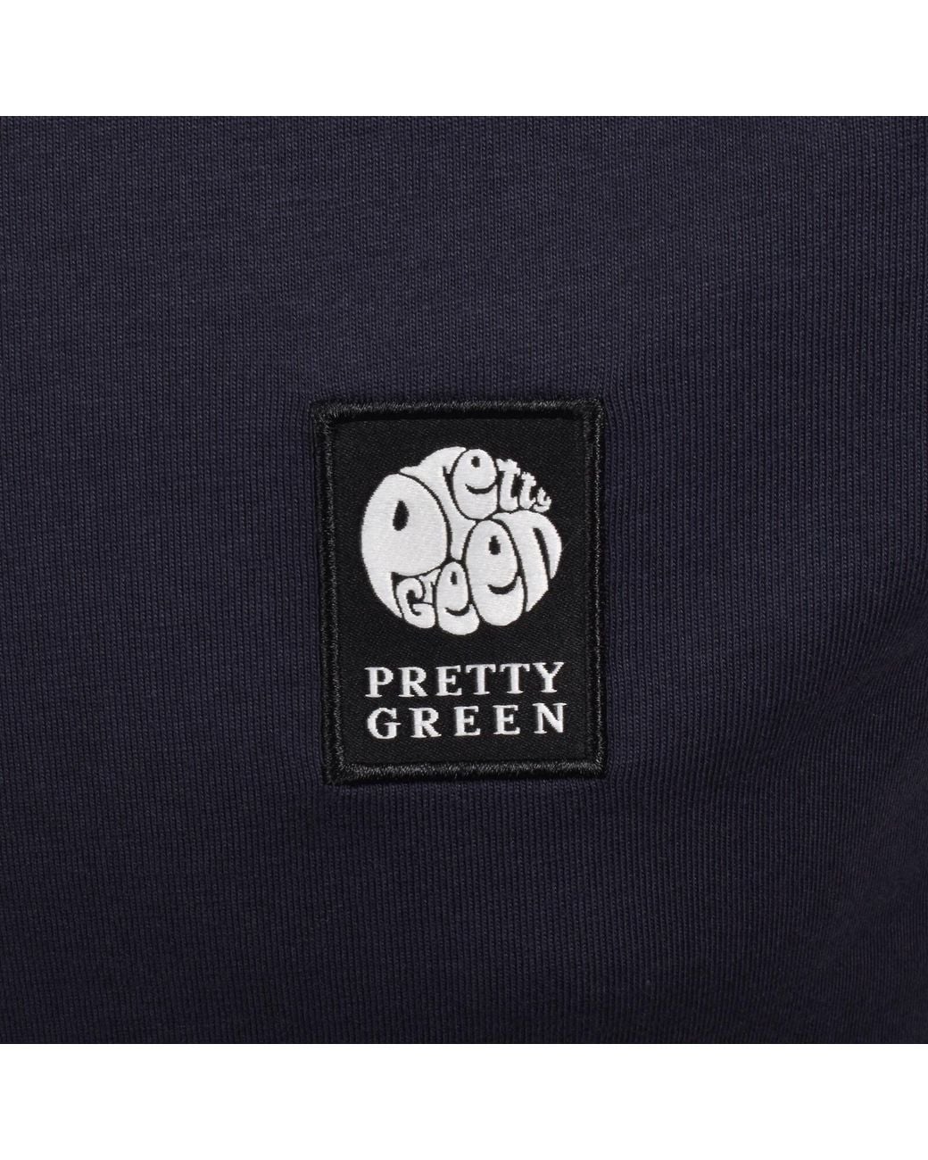 Pretty Green Blue Sinclair T Shirt for men