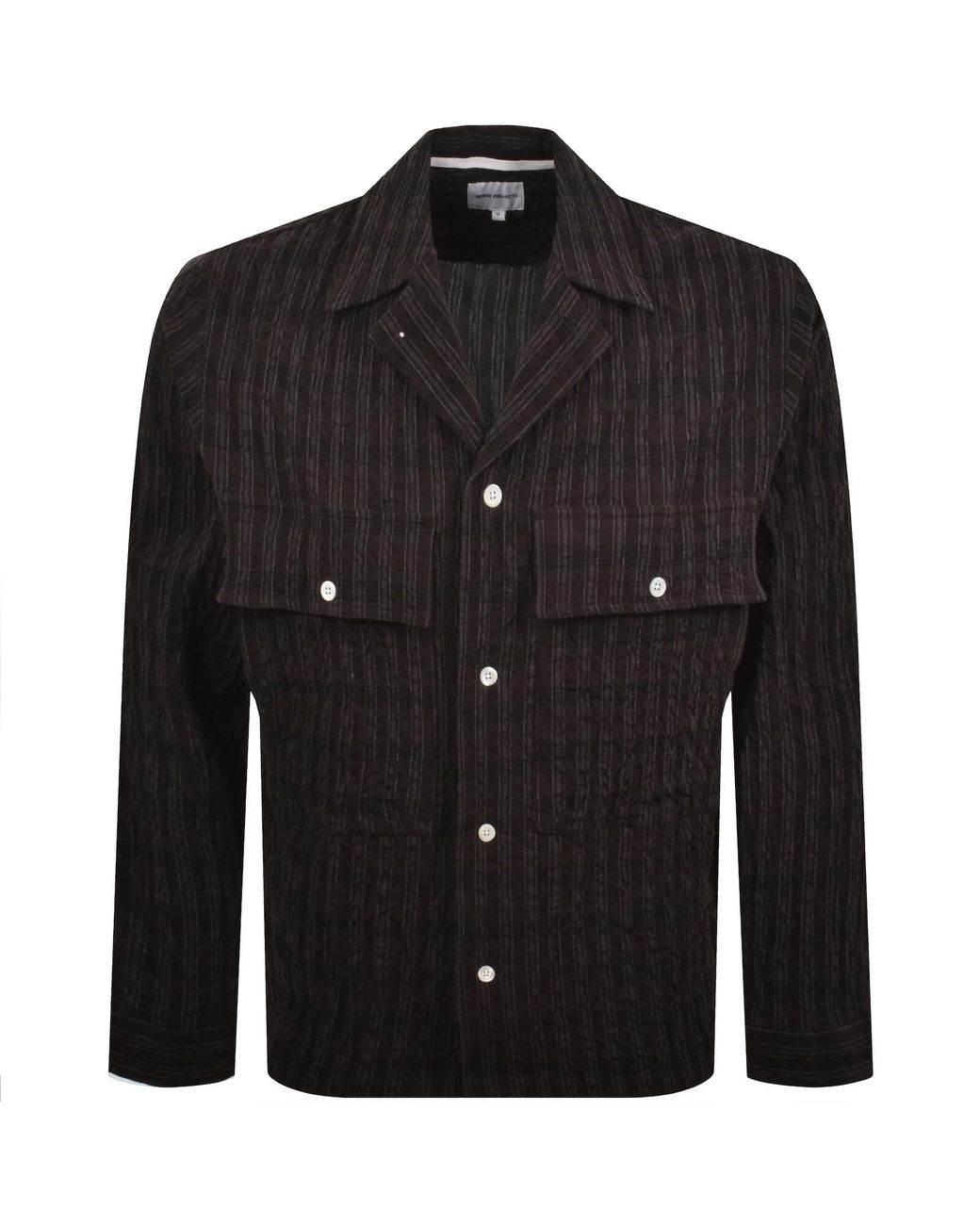 Norse Projects Black Mols Hunting Check Shirt for men