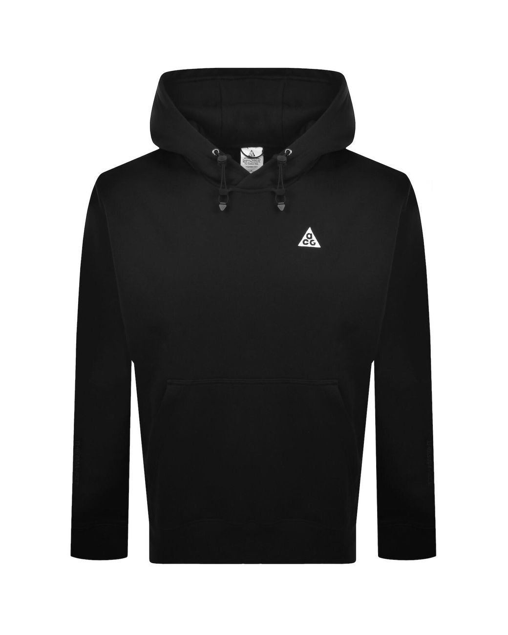 Nike Black Acg Tuff Fleece Hoodie for men