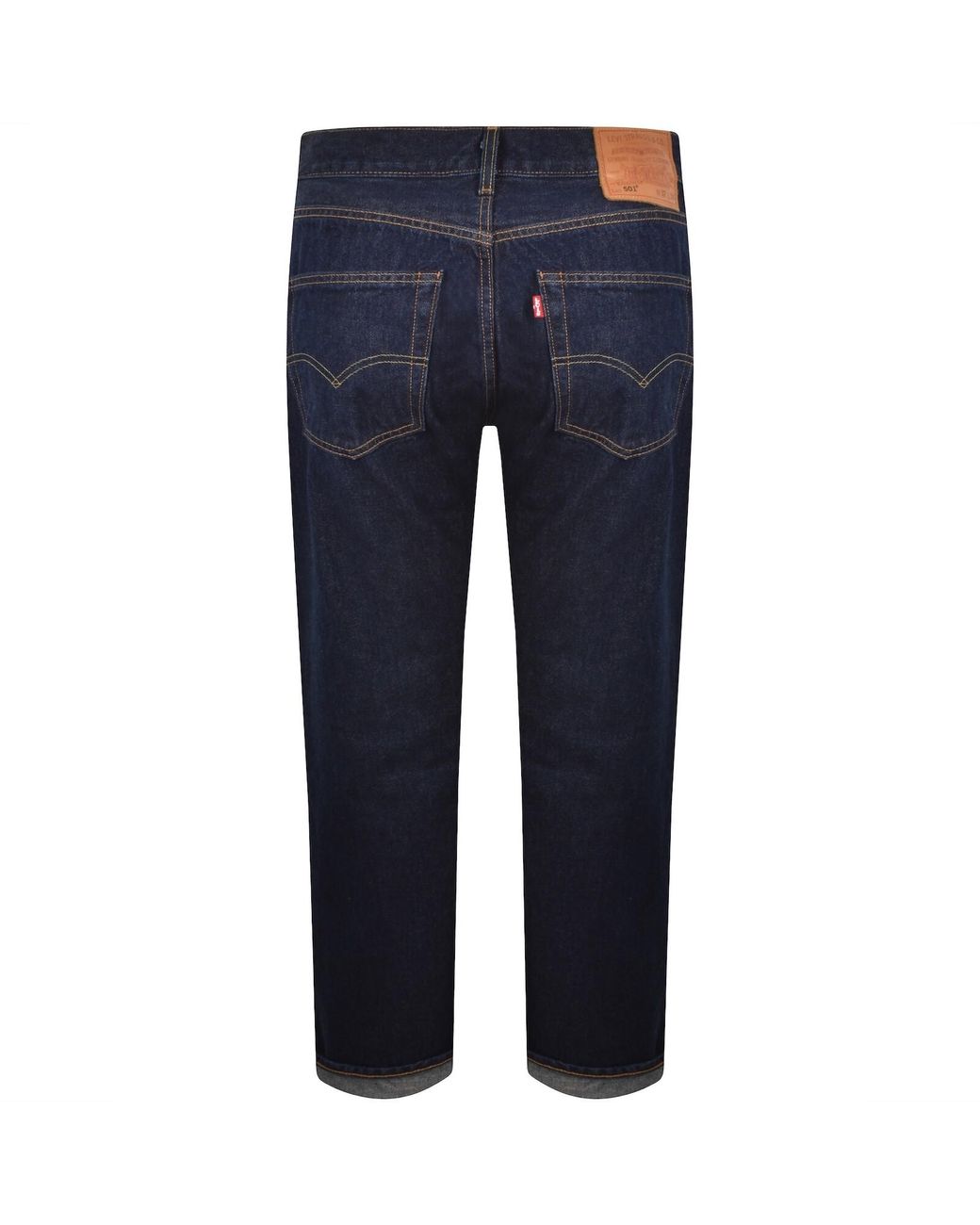 Levi's Blue 501 Original Straight Fit Jeans for men