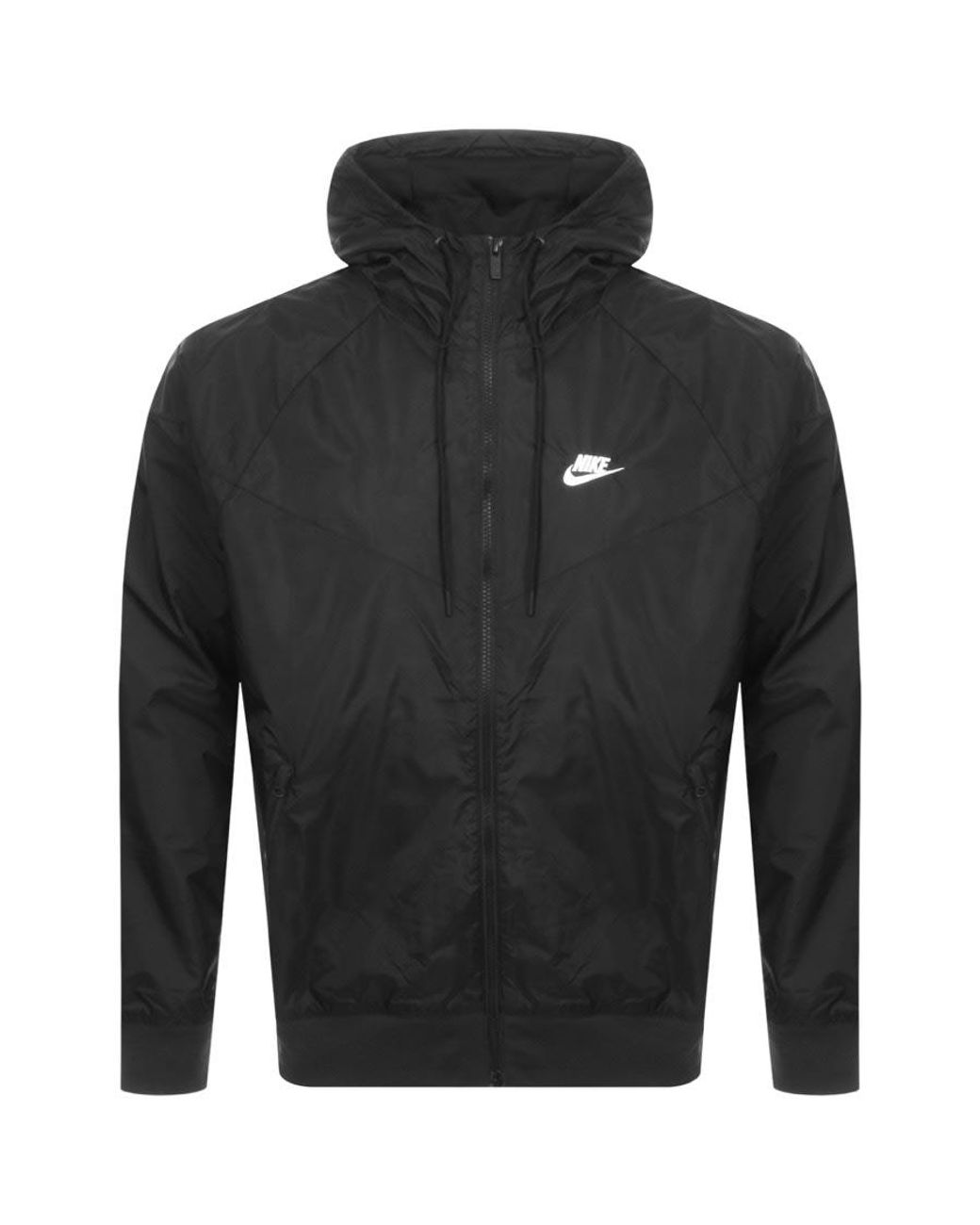 nike windrunner all black