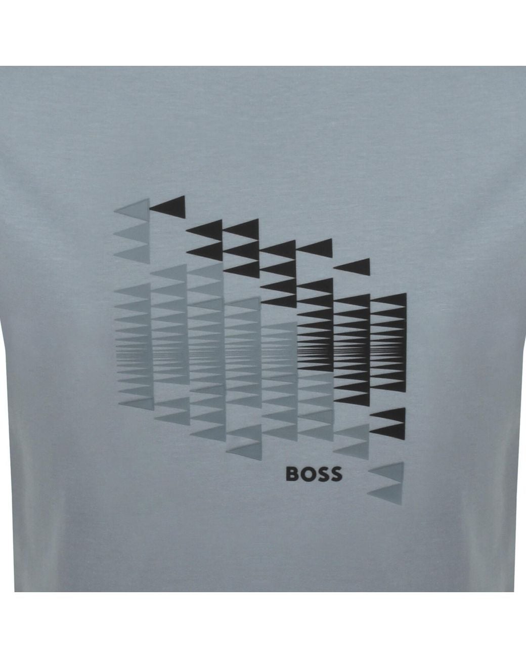 Boss Blue Boss Network Flag T Shirt Dark for men