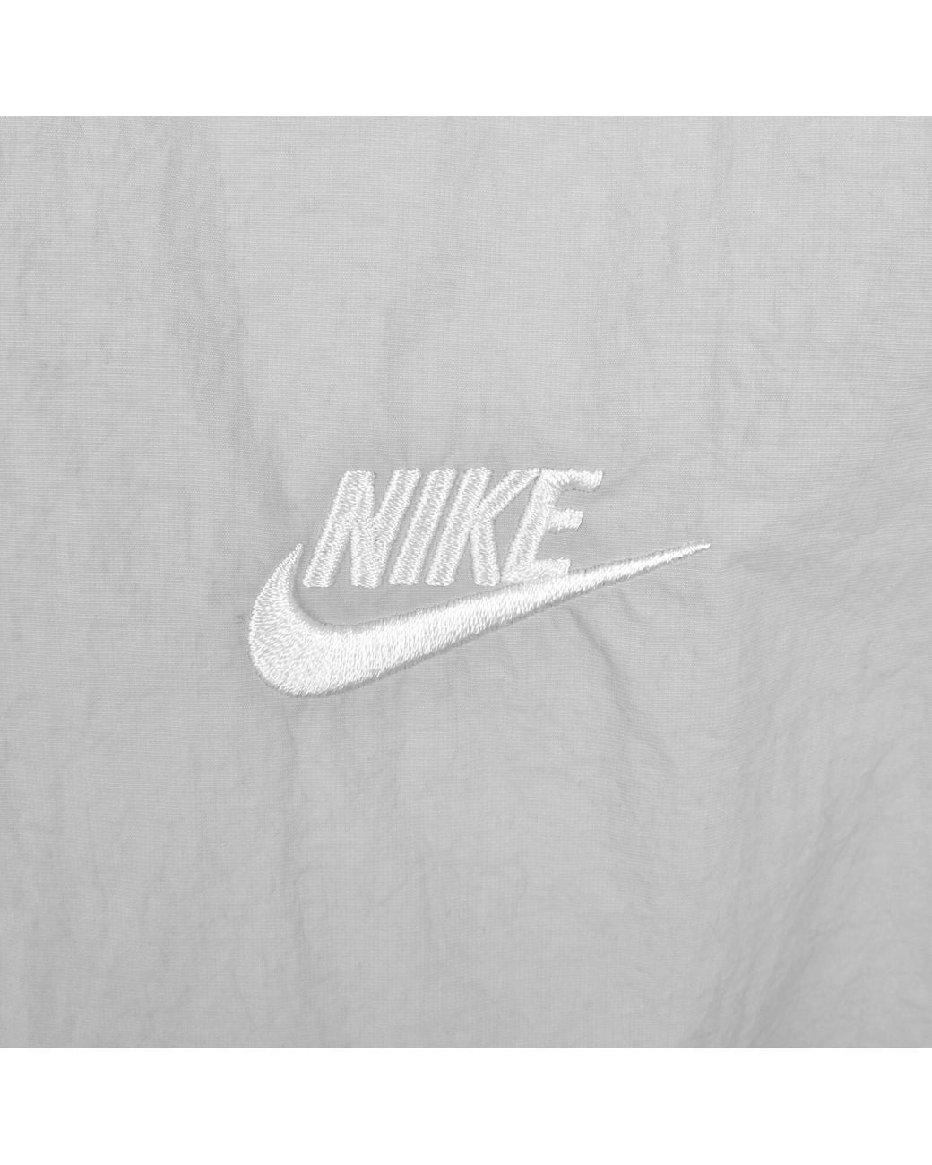 Nike Gray Club Oversized Woven Track Jacket for men