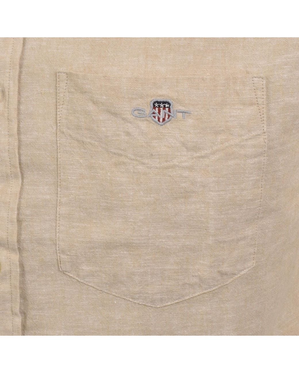 Gant Natural Camp Collar Shirt for men