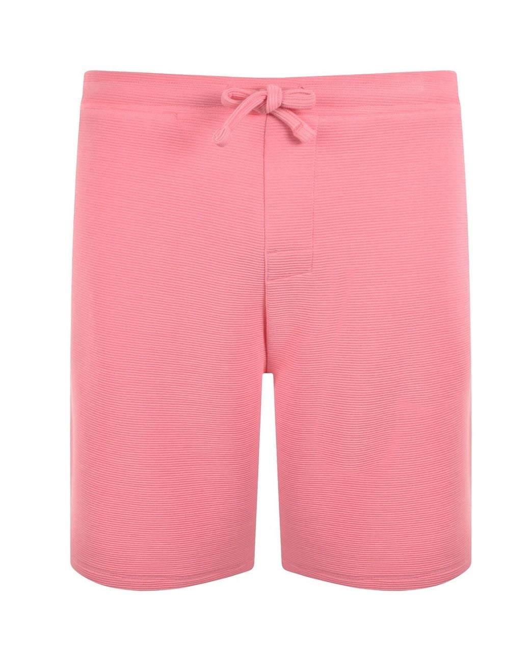 BOSS BUSINESS Pink Boss Rib Shorts for men