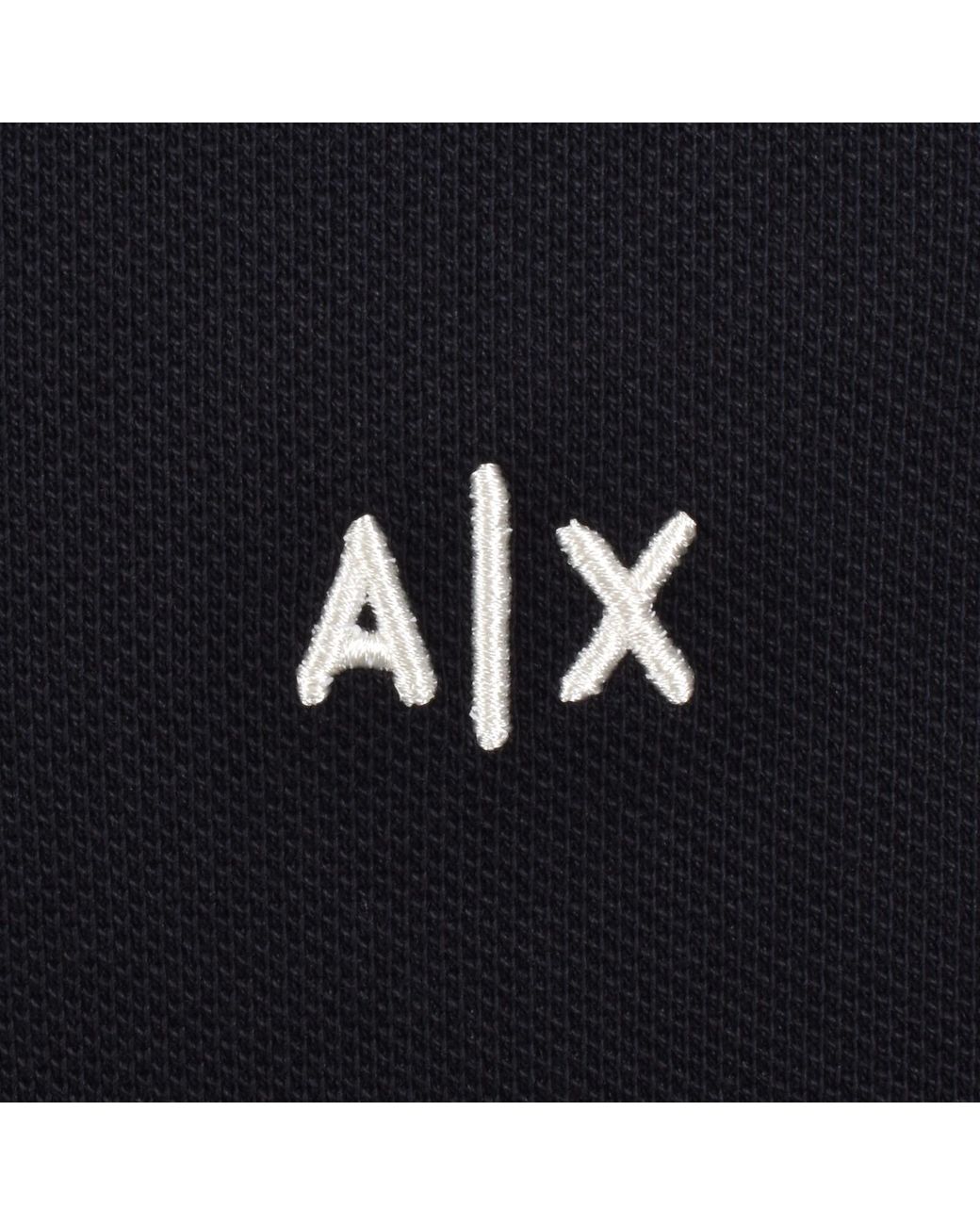 ARMANI EXCHANGE Blue Polo T Shirt for men