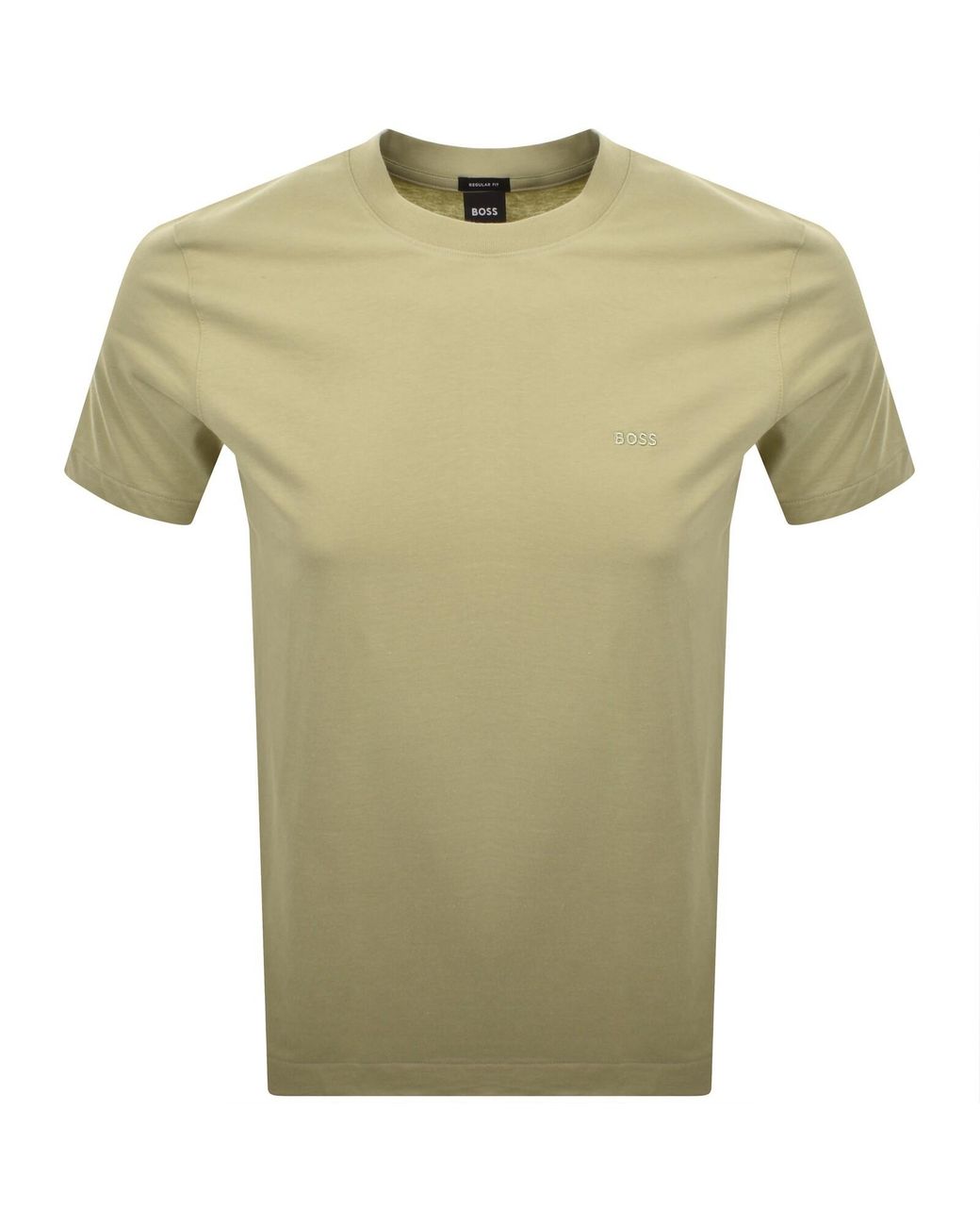 BOSS BUSINESS Green Boss Thompson 01 T Shirt for men
