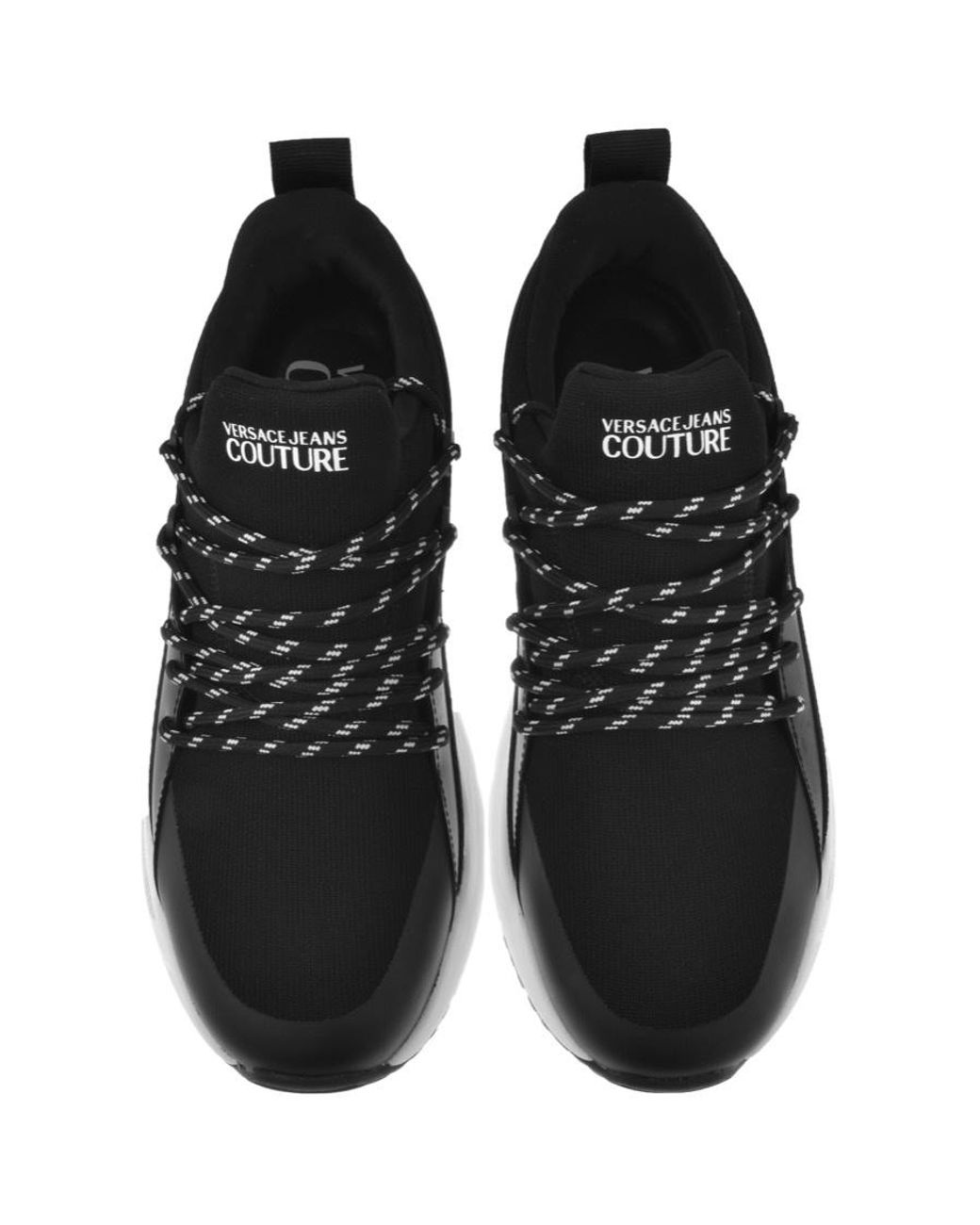 Versace Jeans Couture Couture Fondo Spyke Trainers in Black for