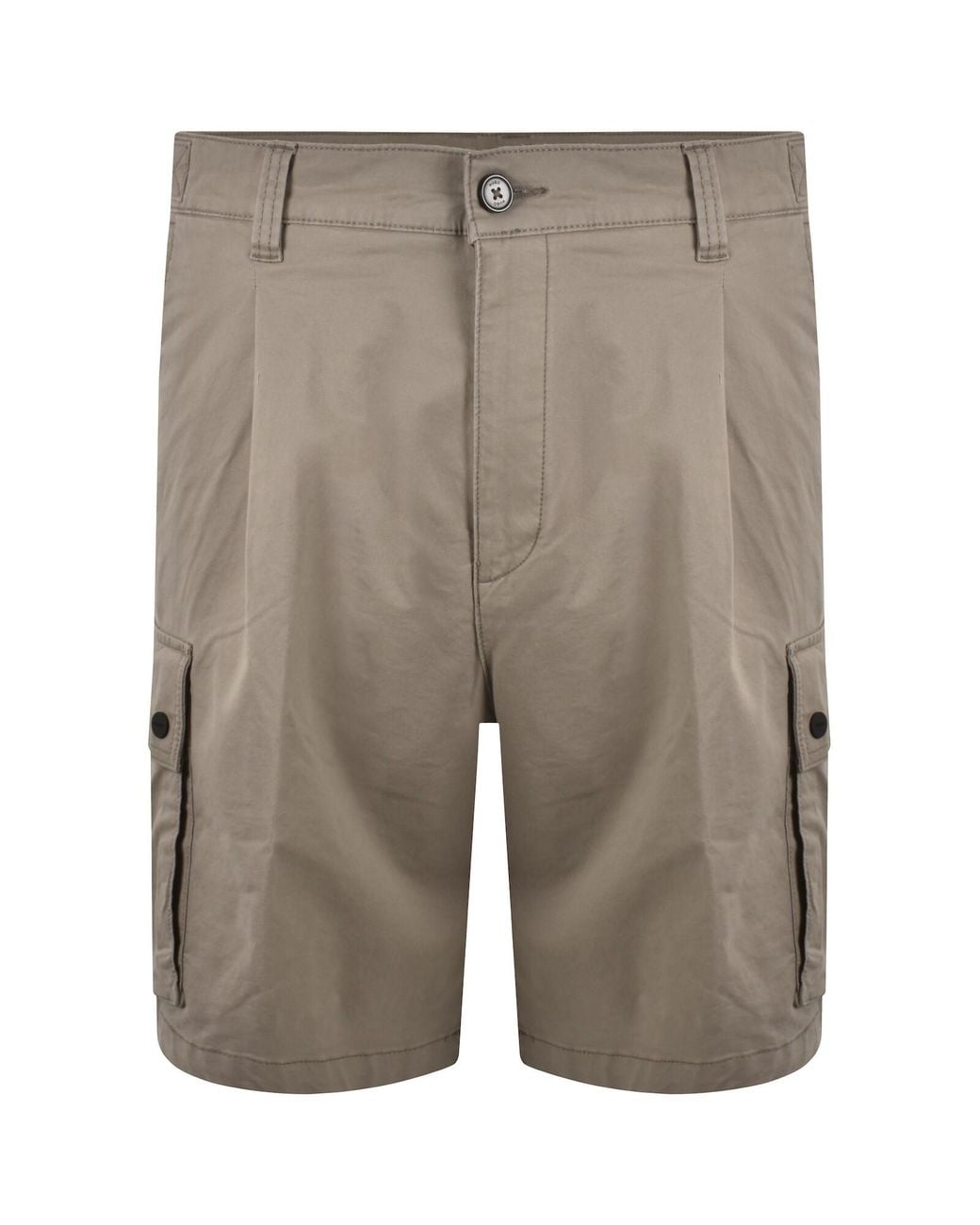 HUGO Gray Craysen262 Cargo Shorts for men