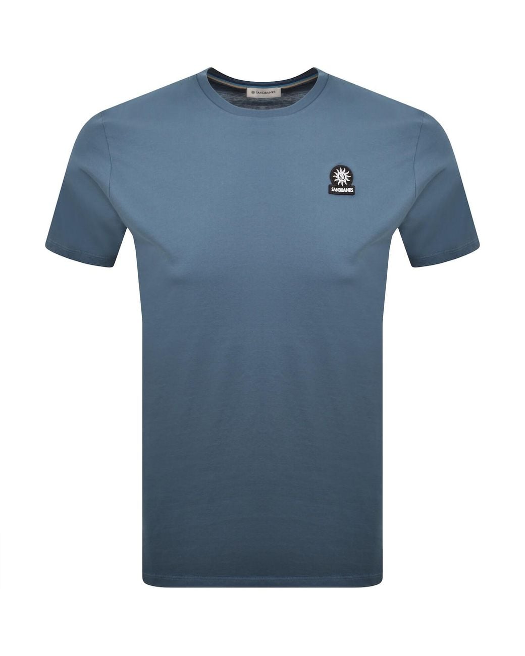 Sandbanks Blue Badge Logo T Shirt for men