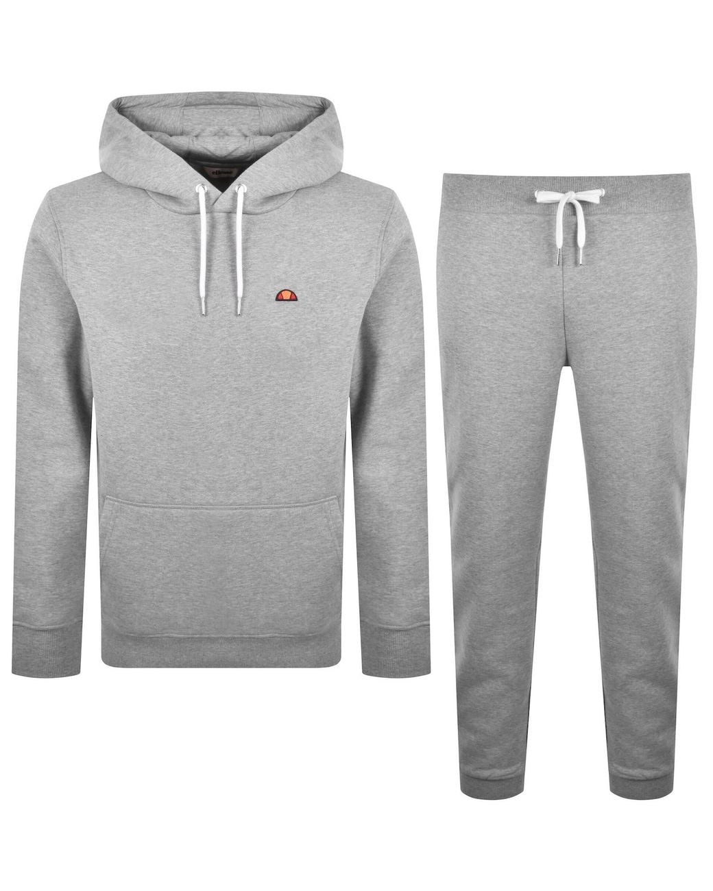 Ellesse Gray Traccota 2 Hooded Tracksuit for men