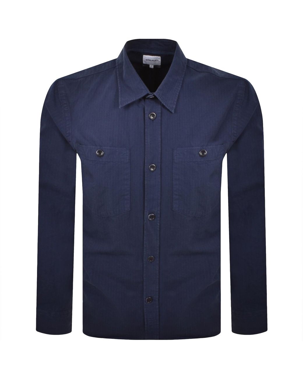 Norse Projects Blue Algot Ripstop Relaxed Shirt for men