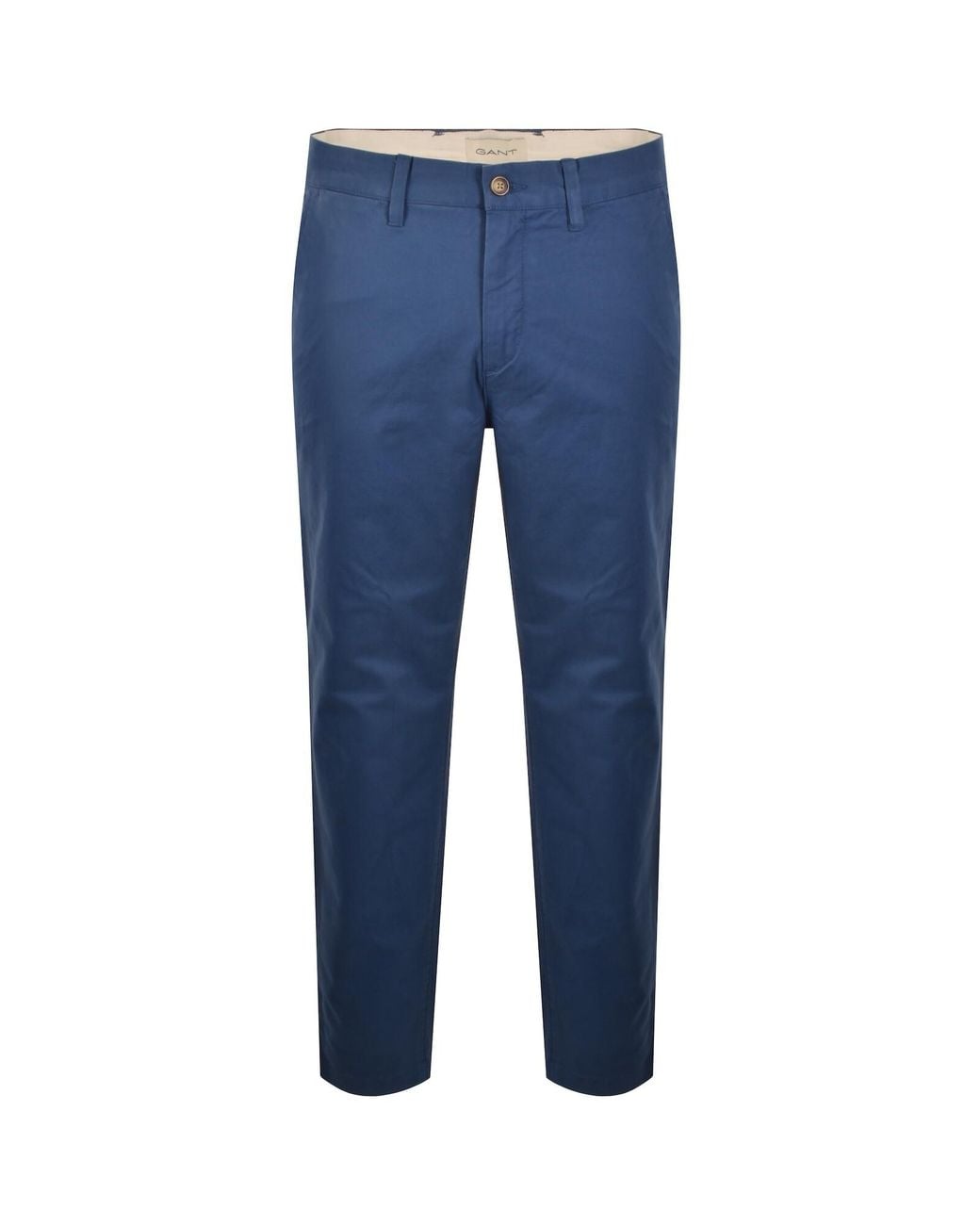 Gant Blue Slim Light Canvas Chinos for men