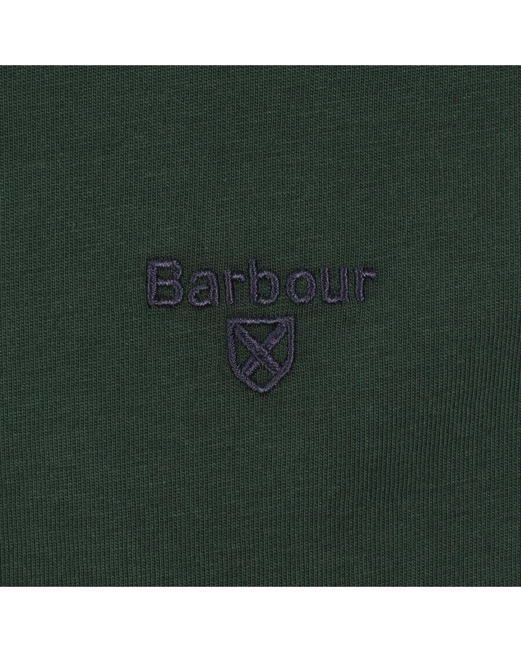 Barbour Green Sports T Shirt for men