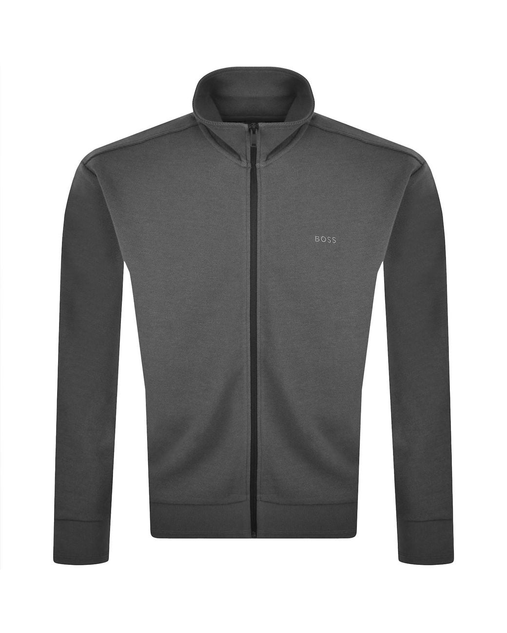 Boss Gray Boss Ze Baltic Fz Sweatshirt for men
