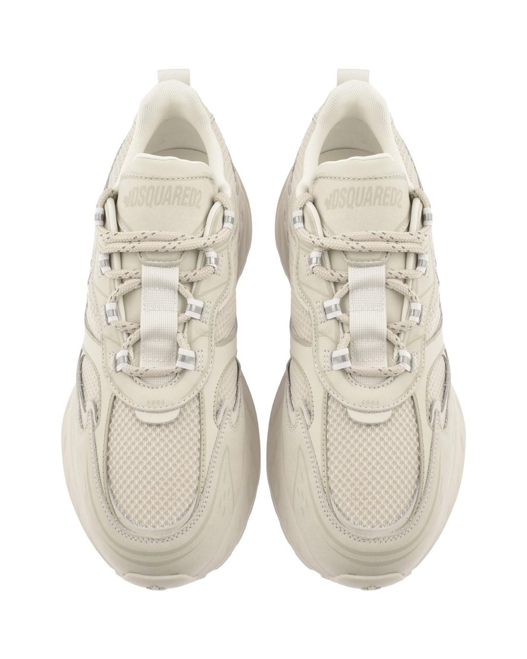 DSquared² White Sprinter Trainers for men