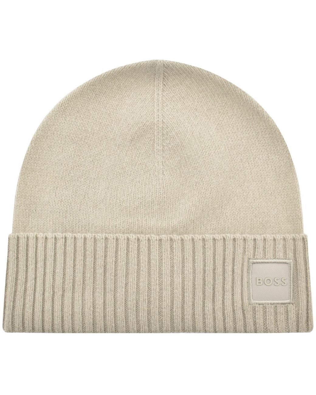 Boss Natural Boss Akaio Wool Blend Beanie for men