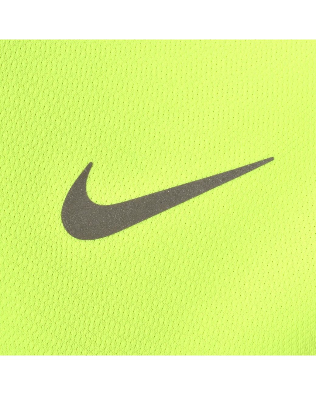 Nike Green Running T Shirt Yelliow for men