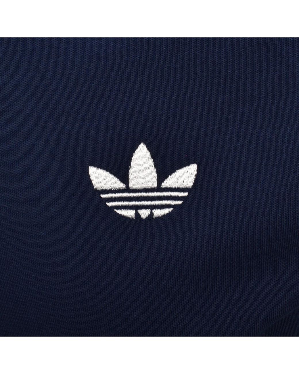 Adidas Originals Blue 3 Stripe Cali T Shirt for men