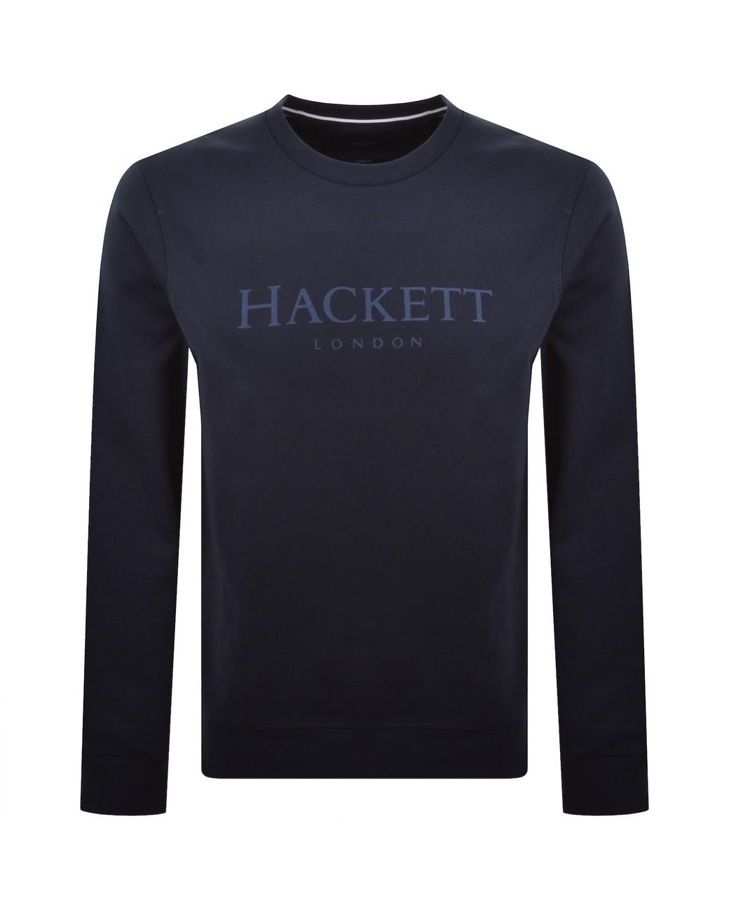 Hackett Blue Heritage Crew Neck Sweatshirt for men