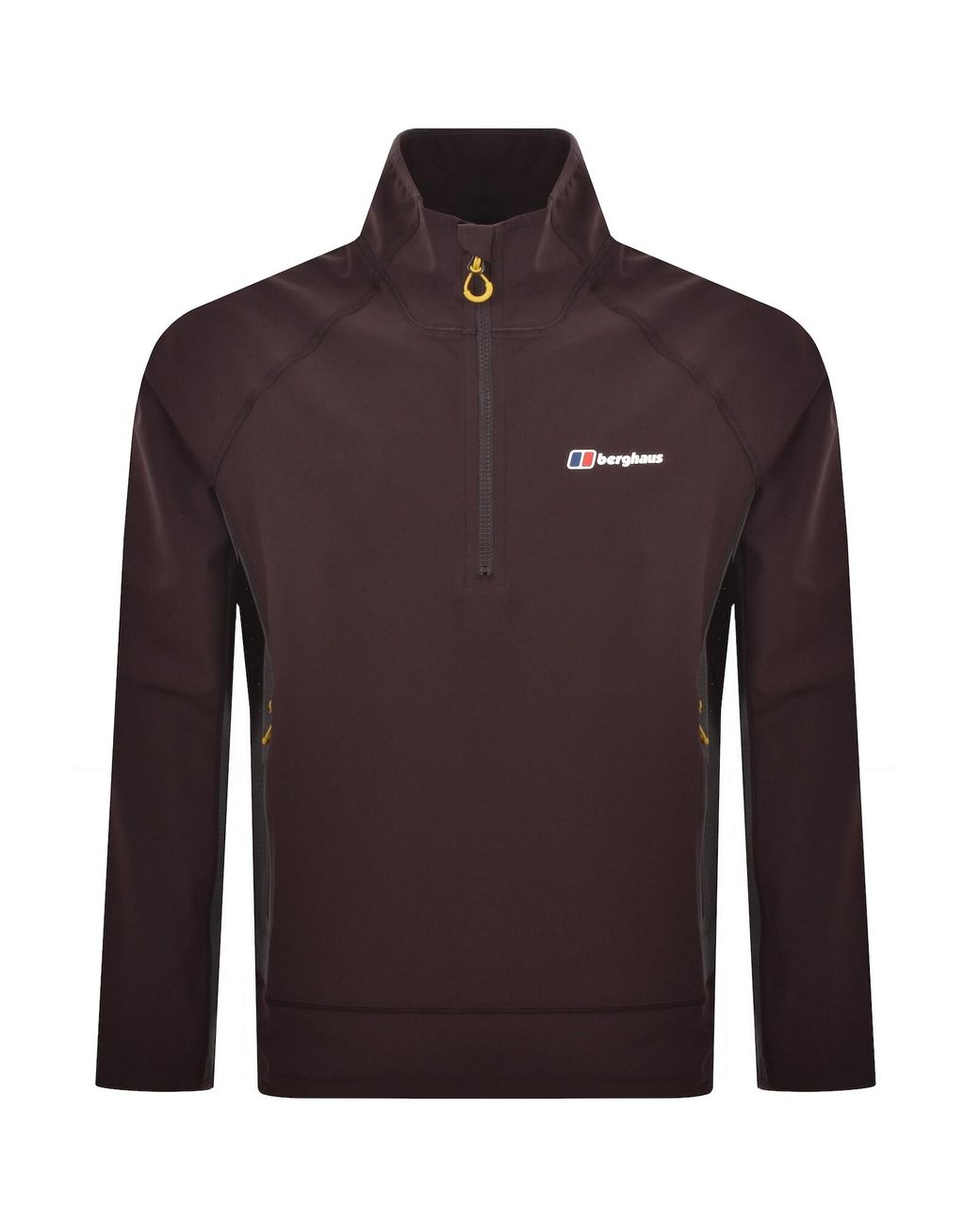 Berghaus Brown Wavertree Half Zip Jacket Dark for men