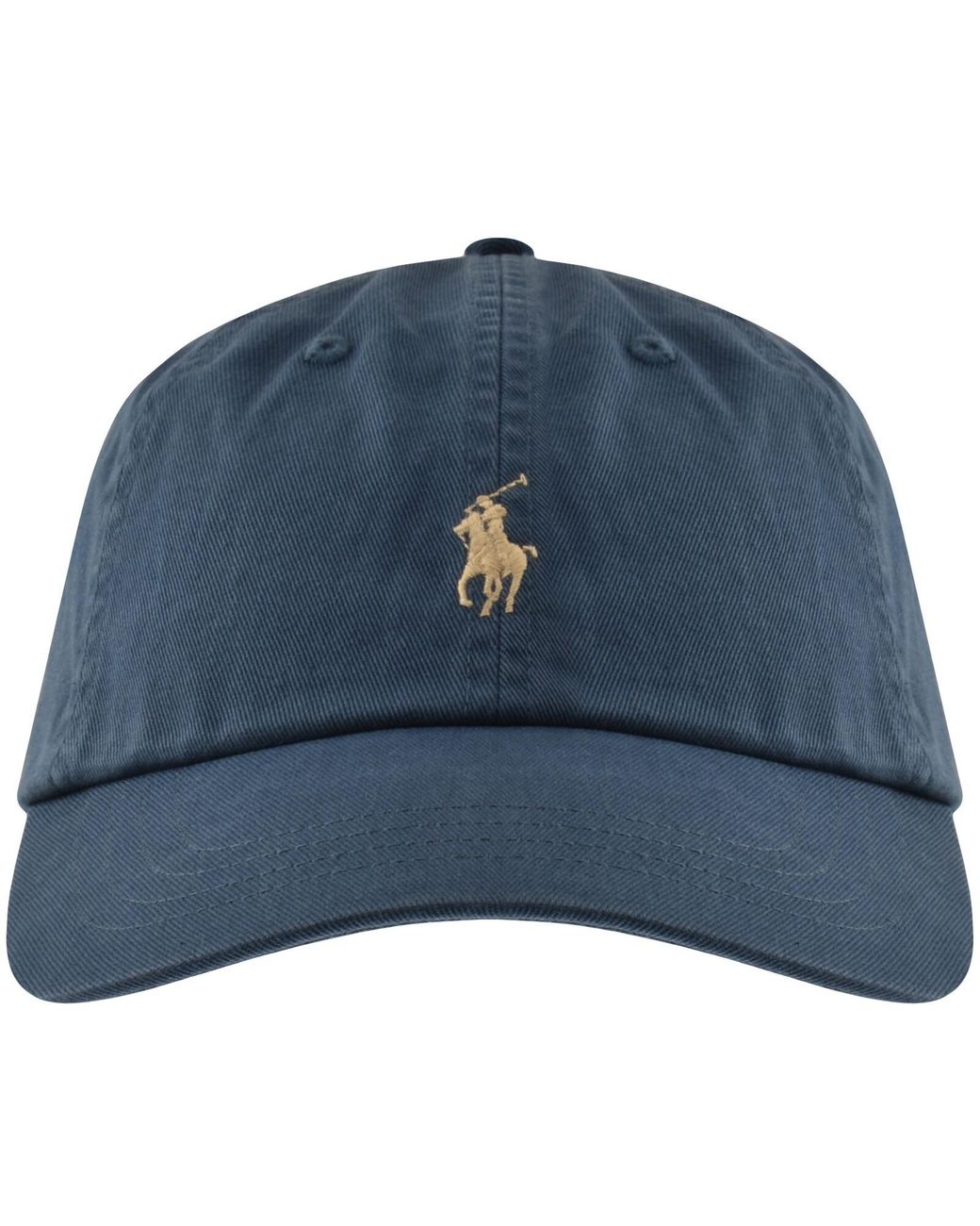 Ralph Lauren Blue Classic Baseball Cap for men