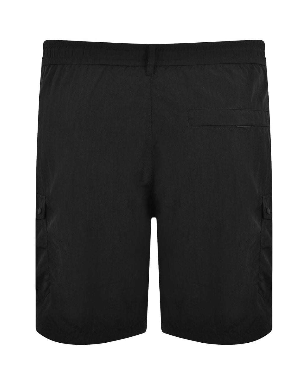 Marshall Artist Black Newport Cargo Swim Shorts for men