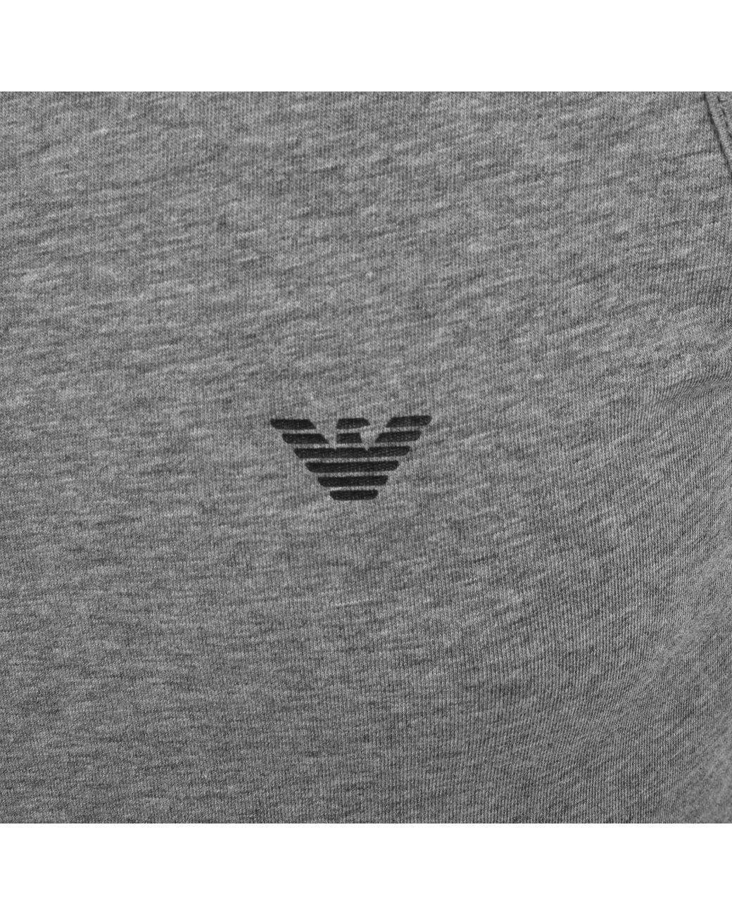 Armani Gray Emporio Vest Lounge T Shirt for men