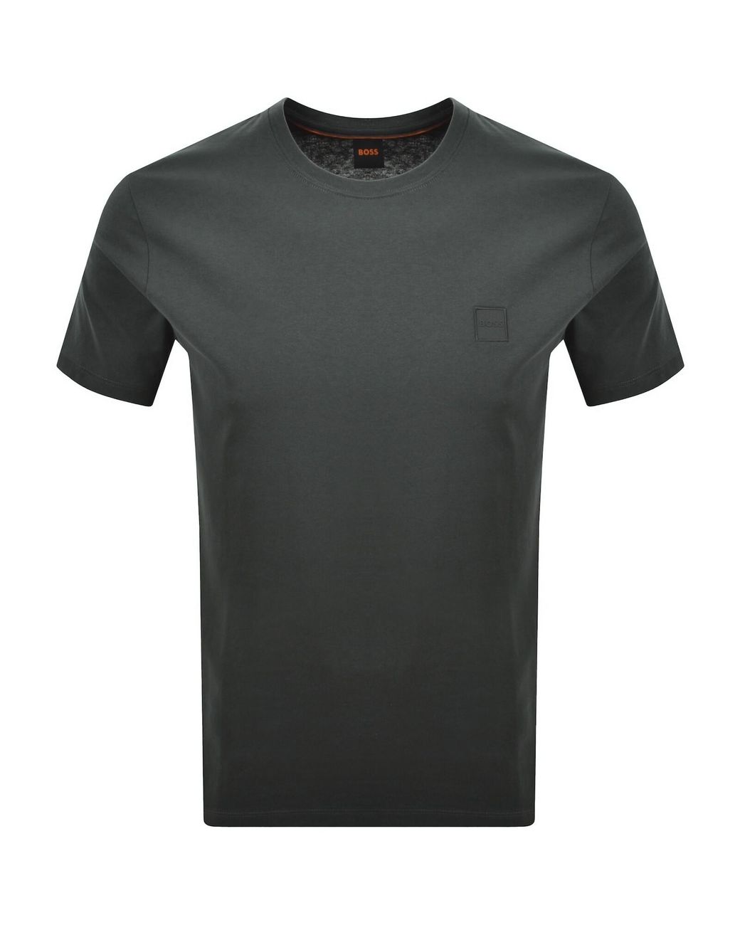 Boss Gray Boss Tales T Shirt Open for men
