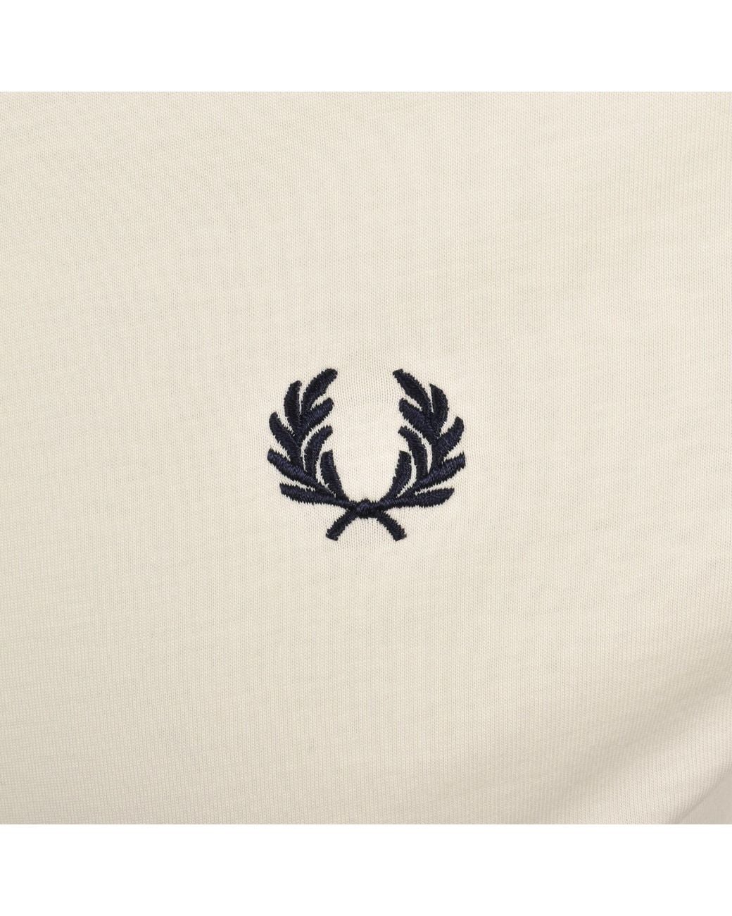 Fred Perry Natural Twin Tipped T Shirt for men