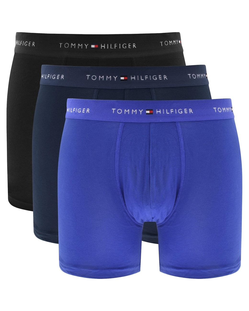 Tommy Hilfiger Blue 3 Pack Boxer Briefs for men