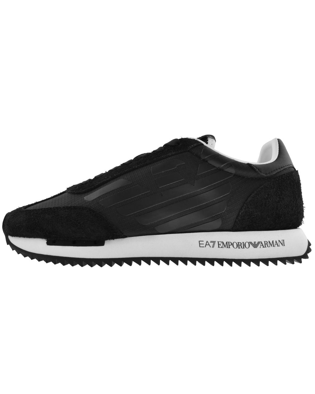 EA7 Black Emporio Armani Trainers for men