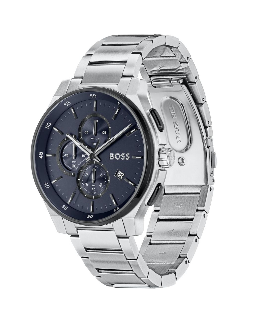 BOSS BUSINESS Metallic Boss Peak 2 Watch for men