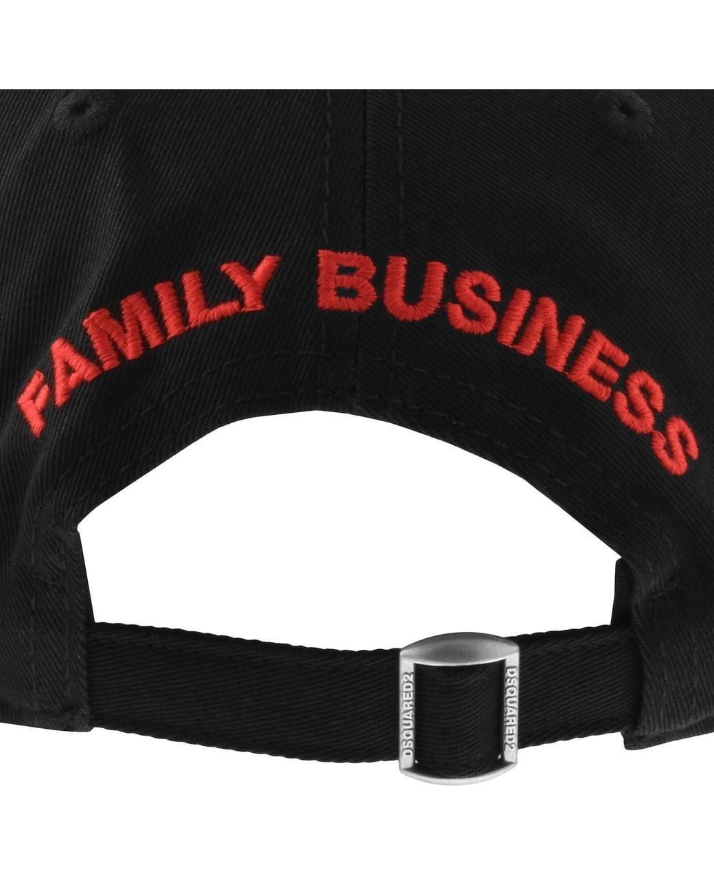 DSquared² Black Badge Baseball Cap for men