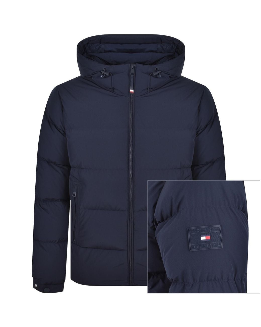 Tommy Hilfiger Blue Down Puffer Jacket for men